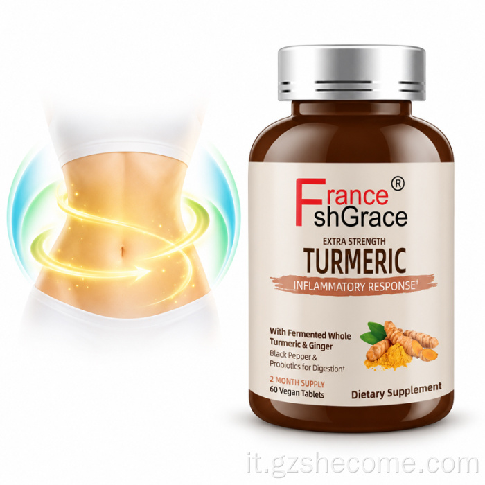 Compresse di risposta infiammatoria alla curcuma Shecome Strength
